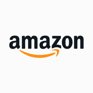 Amazon Logo on White Background